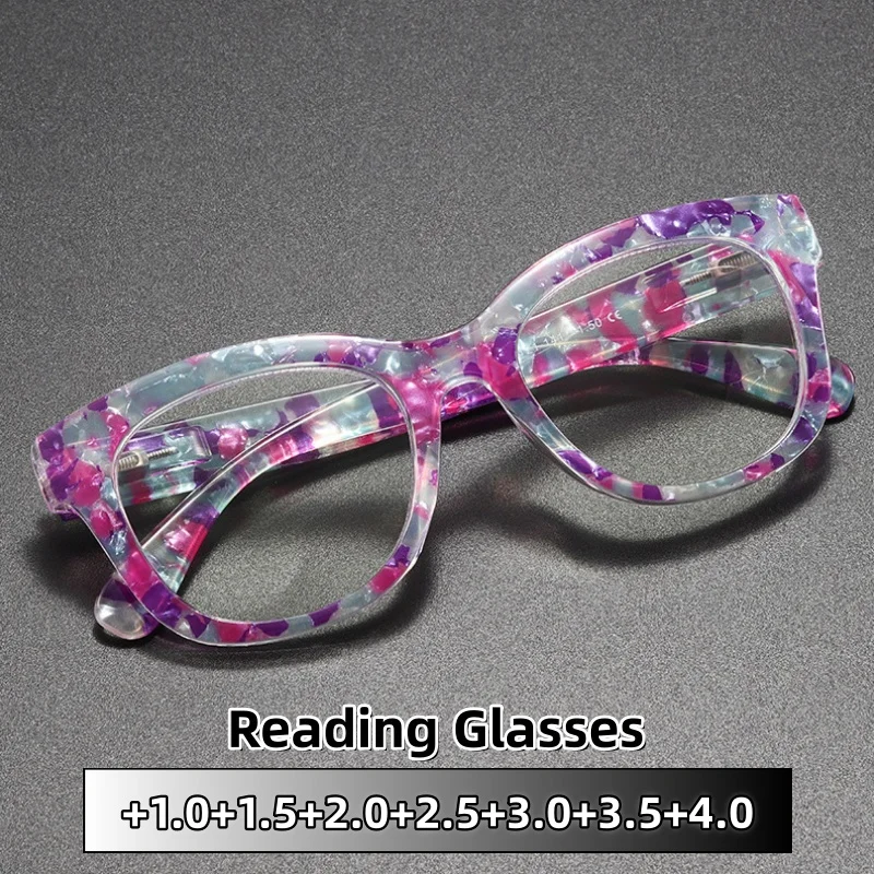 

Fashionable Personalized Printed Presbyopia Glasses High Quality Sturdy and Durable Anti Blue Light Decorative Eyeglasses