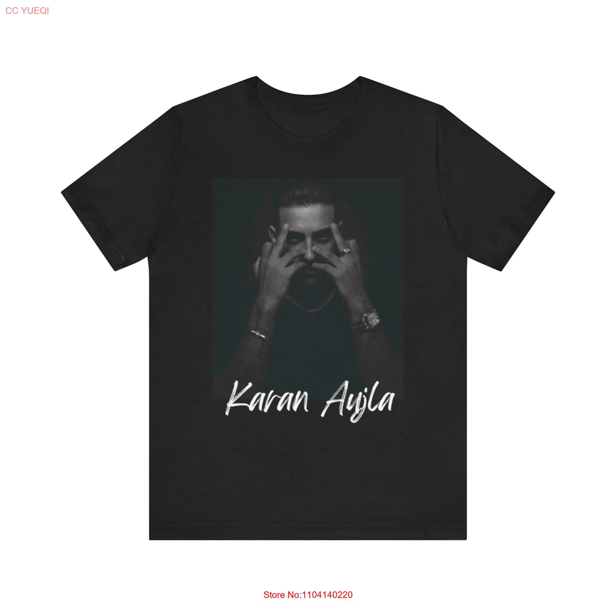 

Karan Aujla inspired T Shirt Fan club Desi Punjabi gift Tour long or short sleeves