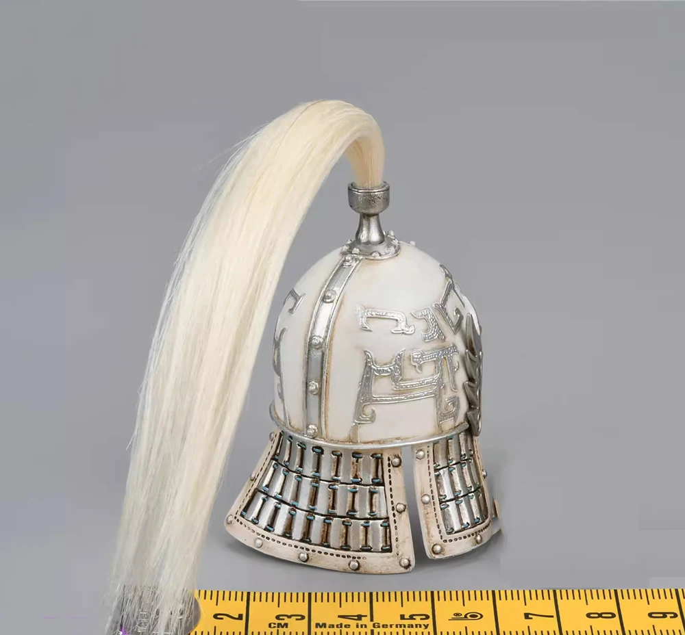 خوذة من مادة آسيا العتيقة لمكونات المشهد بنفسك ، نسخة بيضاء ، أنثى ، هوا مالان ، تبليغ ، مكون 12 في المشهد ، من كلوريد البولي فينيل ، #3