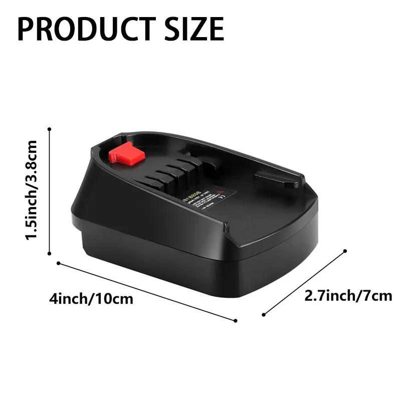 MT18BSC Li-Ion Battery Converter Adapter for Makita 18V BL1830 BL1860 BL1850 BL1840 BL1820 Used To for Bosch C 18V Tool