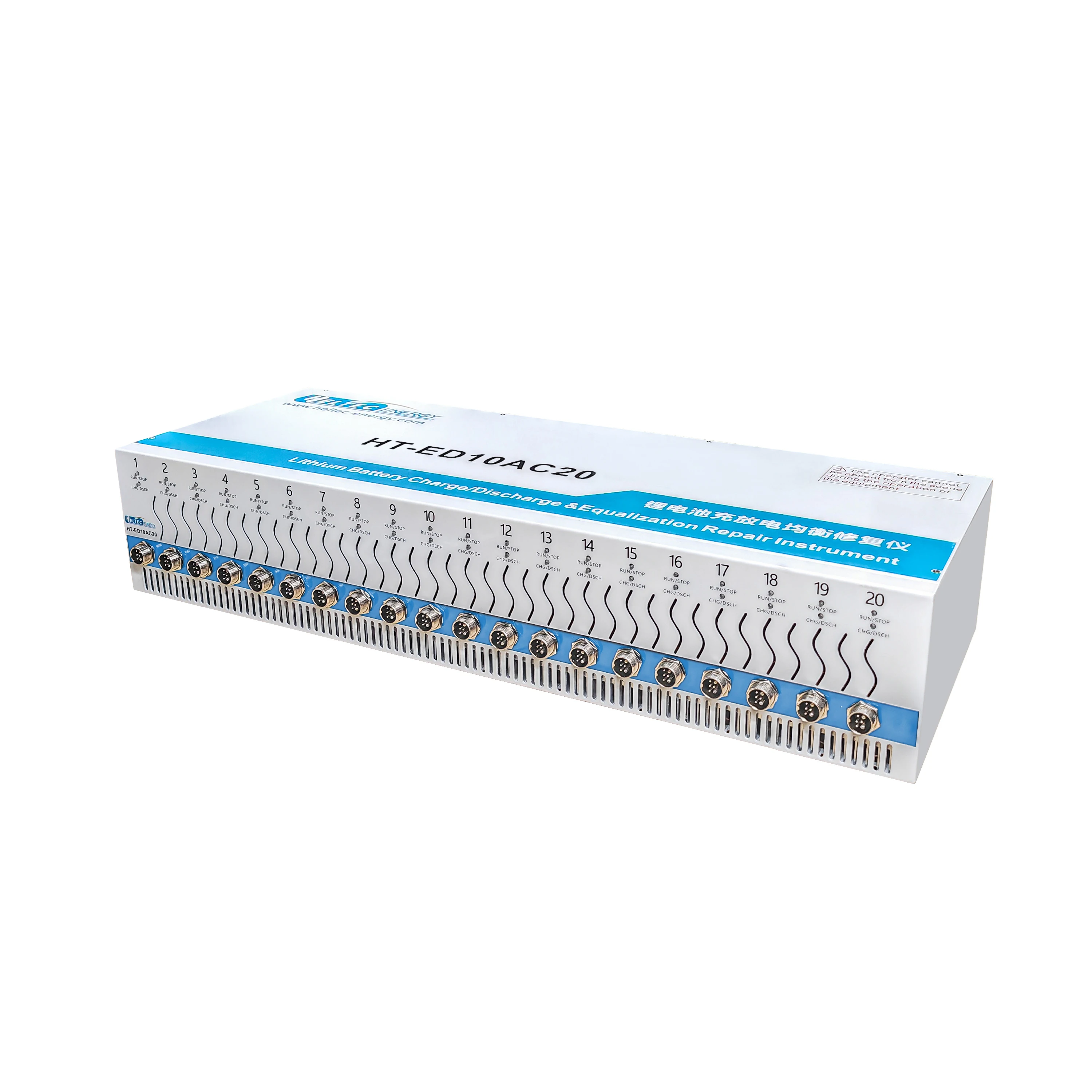 Heltec 1-20S 10A-50A Battery Capacity Tester with Single Cell Charge/Discharge Function for LiFePO4&Lithium Fe Battery Testing