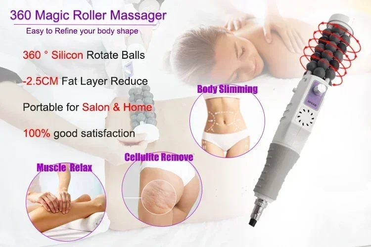 2022 Portable new muscle relax roller massage stick anti cellulite and body Massager, Deep Tissue - body slimming roller