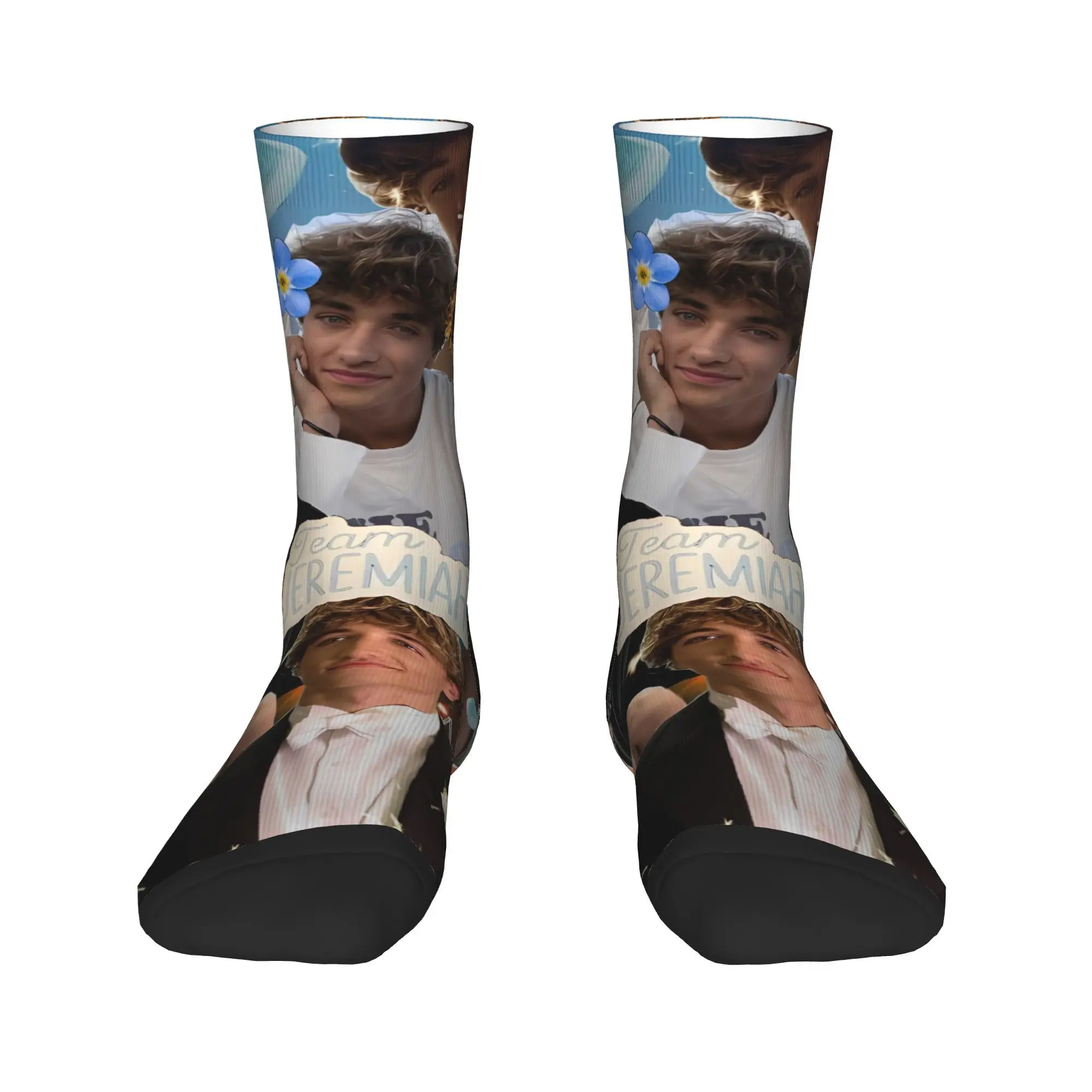 Jeremiah Fisher Socks  Non Slip Stockings Women Men Quality Outdoor Sports Socks Autumn Leisure Graphic Socks