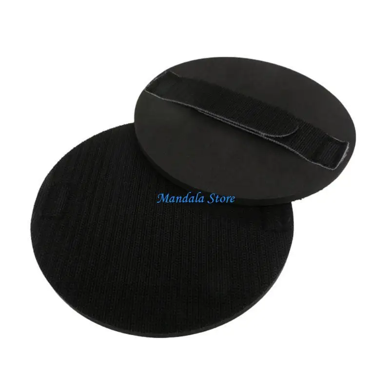 U2JC Handheld Sanding Block for Woodworking Sides Polishing Hook Loop for Car Home