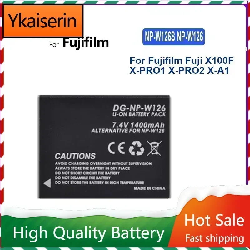 NP-W126S NP-W126 Battery for Fujifilm Fuji X100F X-PRO1 X-PRO2 X-A1/A2/A3/A10 X-E1 X-E2 X-E2S X-E3 X-M1 X-T1/T2/T10 Batteries