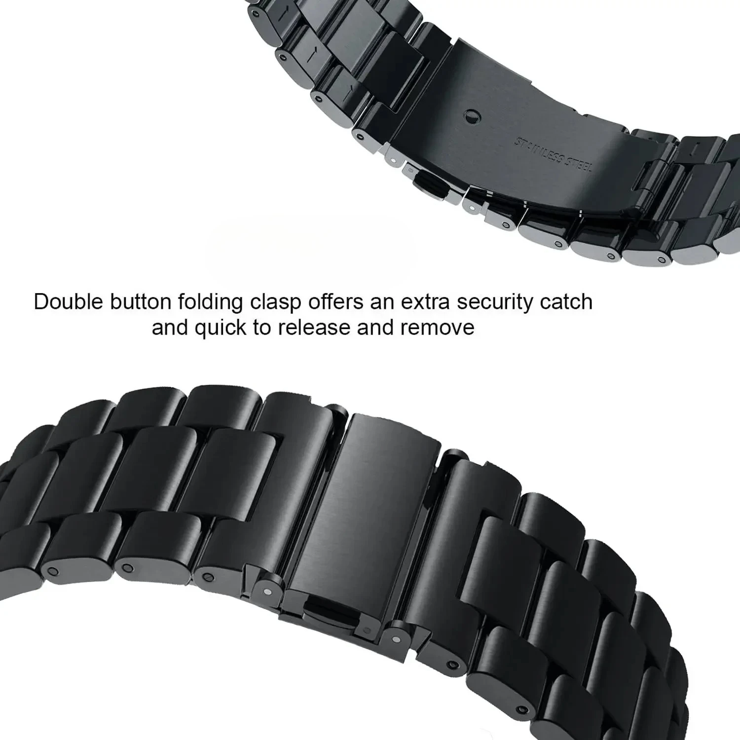 سريعة تناسب 26 مللي متر 22 مللي متر 20 مللي متر حزام معدني ل Garmin Tactix 8 Fenix 8/E 7X 6X سوار الفولاذ المقاوم للصدأ إندورو 3 Forerunner 965 الفرقة #5