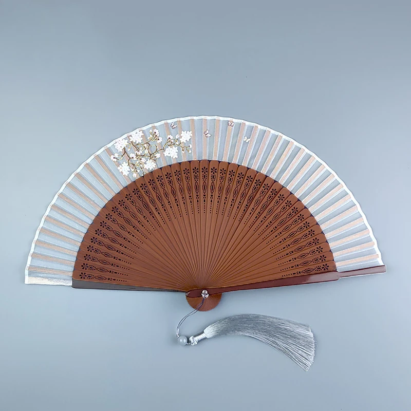 

Dance Folding Hand Fan Home Daily Shake Fan Chinese Fan Wedding Gift Hand Fan Fan Outdoor Travel Easy to Carry Folding Fan