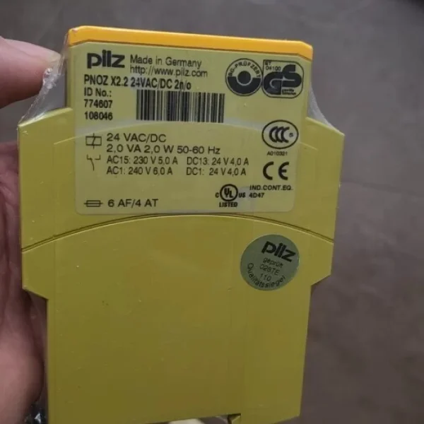 

1 шт. новое герметичное реле безопасности X22 24 В переменного тока/постоянного тока 2n/o 774607 абсолютно новое оригинальное пятно Plc