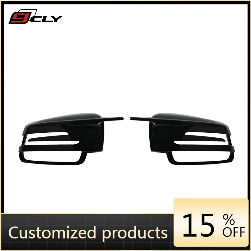 

Высокое качество и надежность для -Benz W204, подходит для корпуса зеркала заднего вида/боковой двери, крышки зеркал на крыле, стеклянный черный ABS