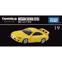 Takara Tomy Tomica Premium TP19 Nissan Silvia S15 Mini Diecast Alloy Model Car Gifts for Children Adults Collection