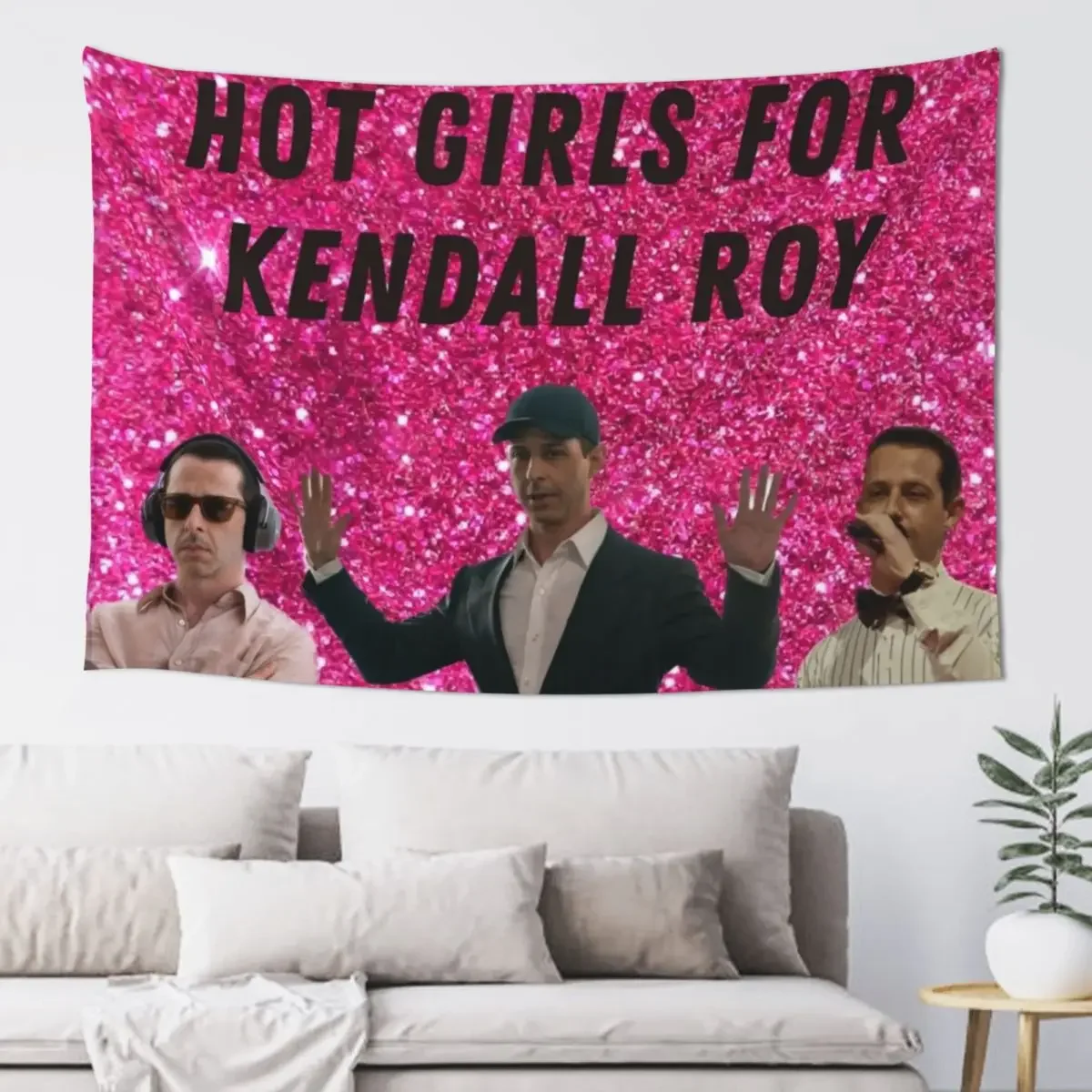 Hot girls for kendall roy succession Tapestry Carpet Wall Wall Hanging Wall Tapestry