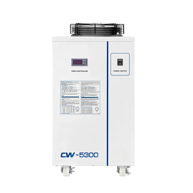 S & A CW-5300AH 220V CNC husillo refrigerado por aire laboratorio Industrial enfriador De Agua máquina refrigeración Enfriador De Agua Industrial