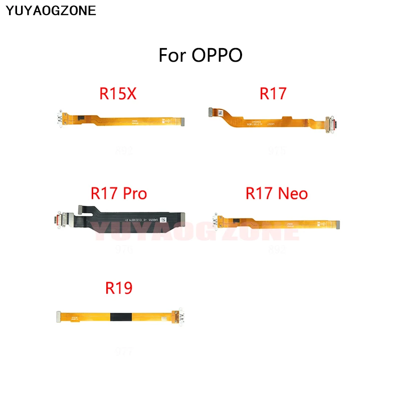 USB Charge Dock Port Socket Jack Plug Connector Flex Cable For OPPO R15X R17 Pro Neo R19 Charging Board Module