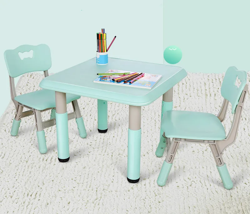 learning drawing toy plastic baby table and chair set height adjustable small children home reading study tables kids