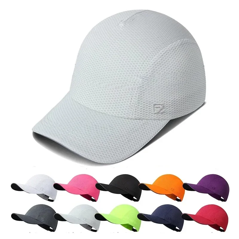 GADIEMKENSD Running Cap Performance Mesh Hat Baseball Caps Breathable Soft Summer Sun Hats Casual Outdoor Adjustable Hats