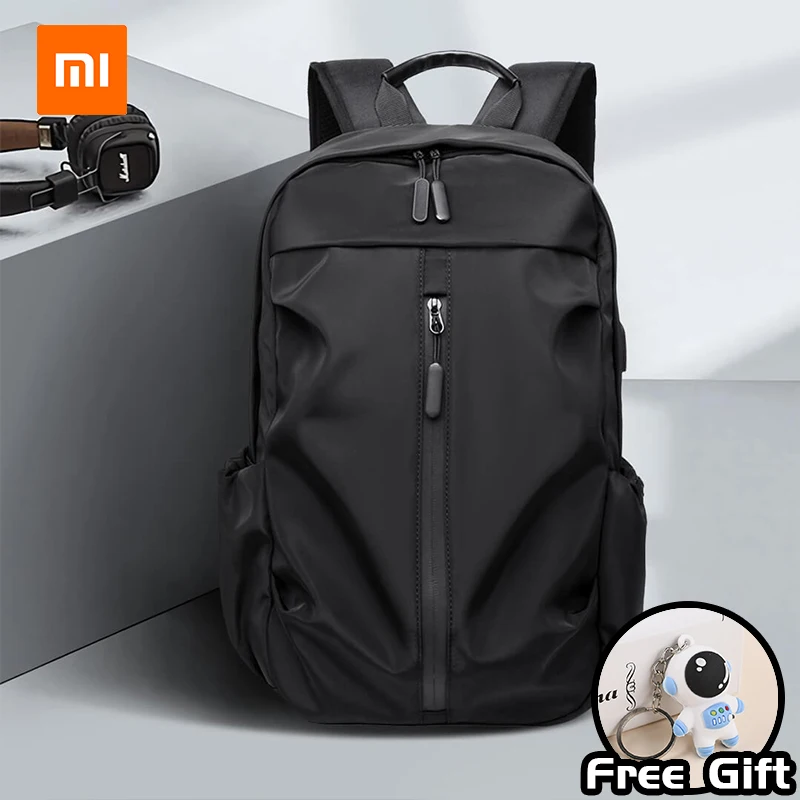 Xiaomi MONEY QUEEN USB Travel Backpack Large Capacity Outdoor Backpack 14 Inch Laptop Bag Campus Student Bag Commuting Backpack