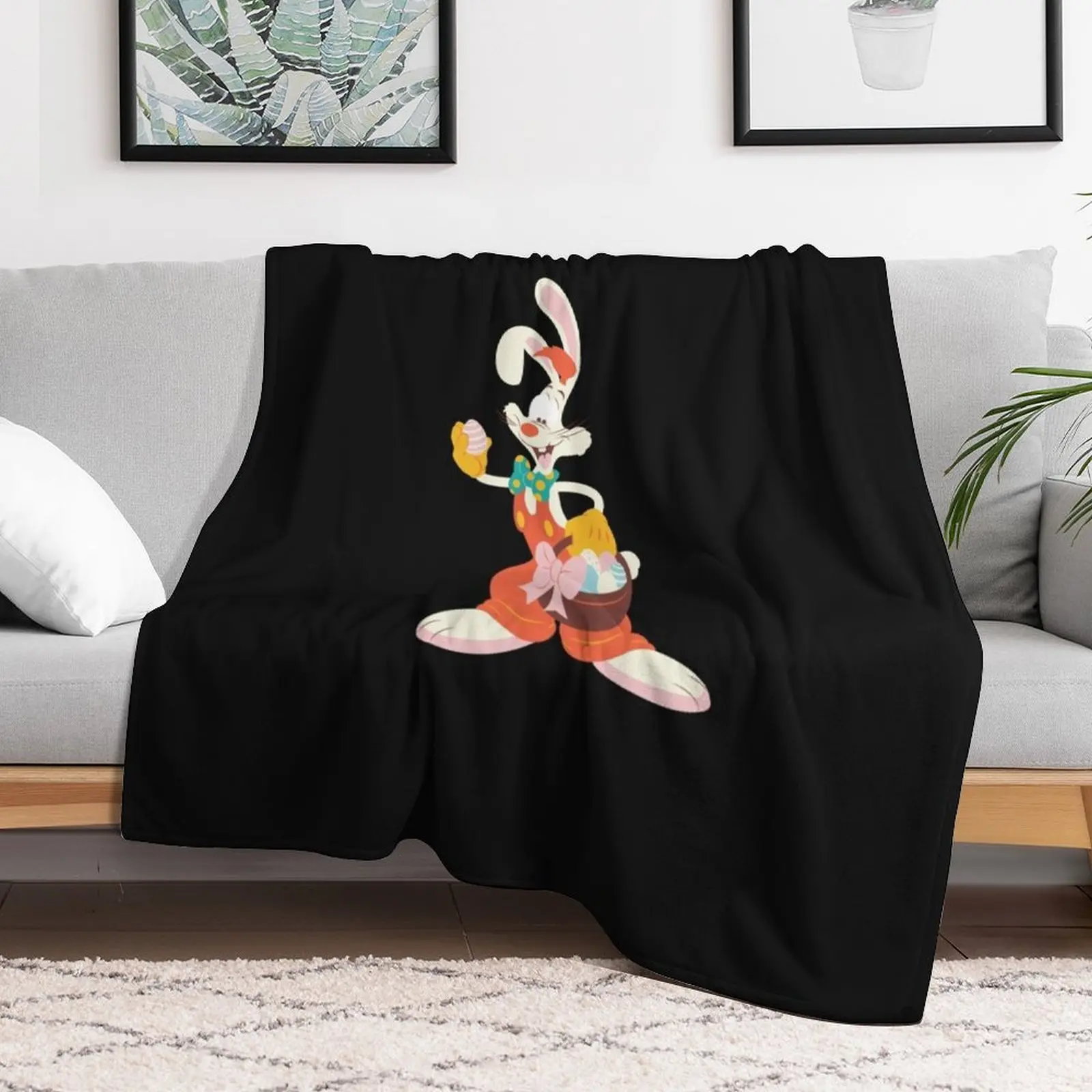 Jessica rabbit art Throw Blanket funny gift Luxury Designer For Baby Blankets