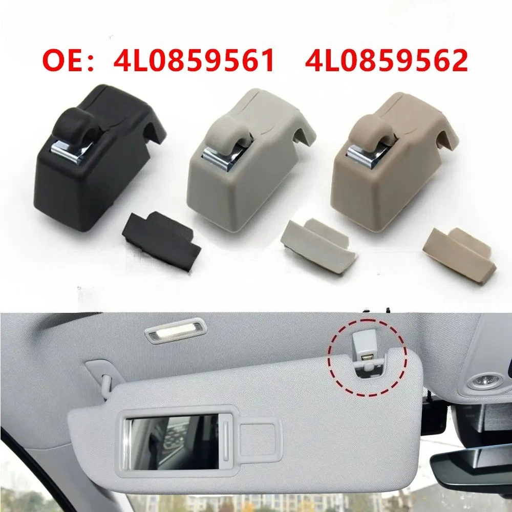 4L0859561 Auto Car Sun Visor Support Retainer Hanger Clip Hook Bracket Parts For VW Touareg Audi Q7 Porsche Cayenne 4L0859562