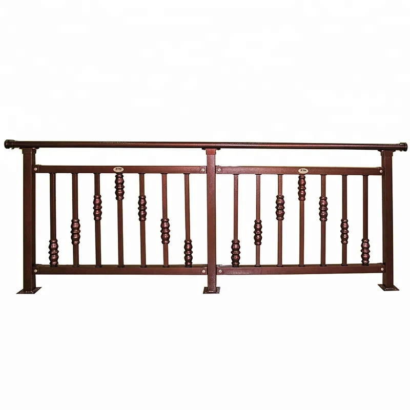 Customization Exquisite Balustrades Decorative Handrails Iron Balcony Railing Designs