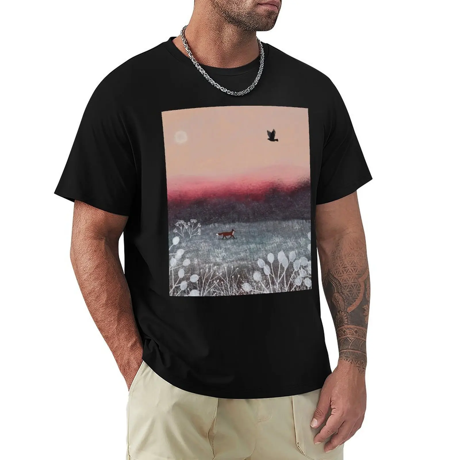 

Frosty Dawn T-Shirt luxury clothing labubu tees oversized graphic tee mens cotton t shirts