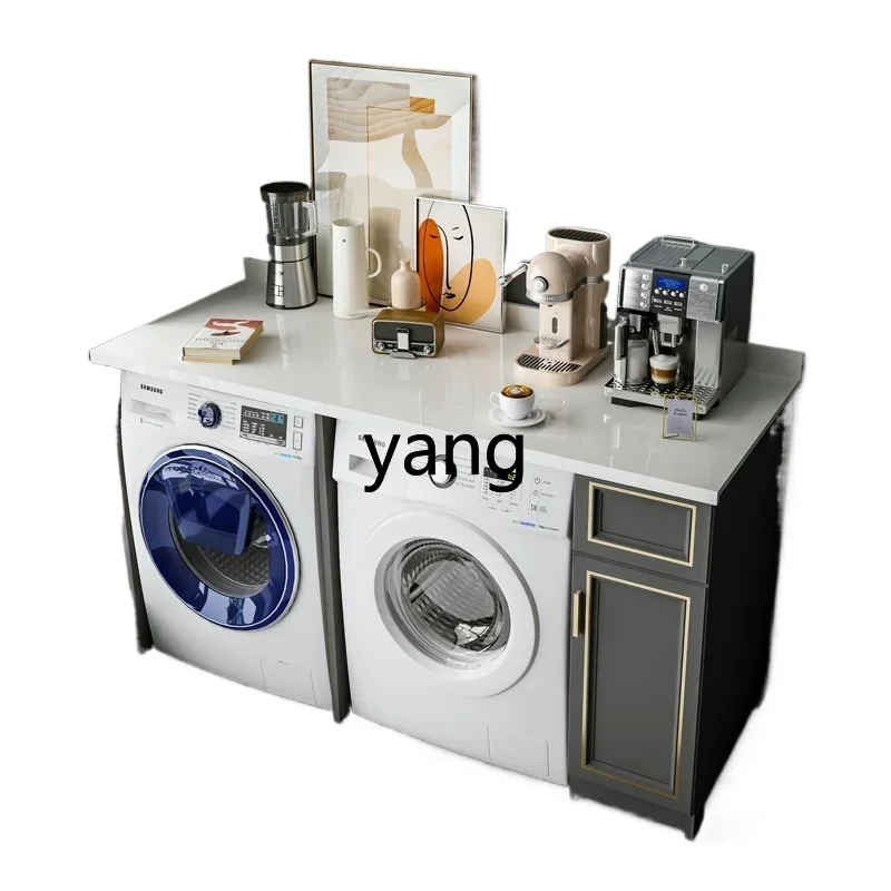 

XYY balcony double washing machine cabinet combination countertop laundry significant other customization