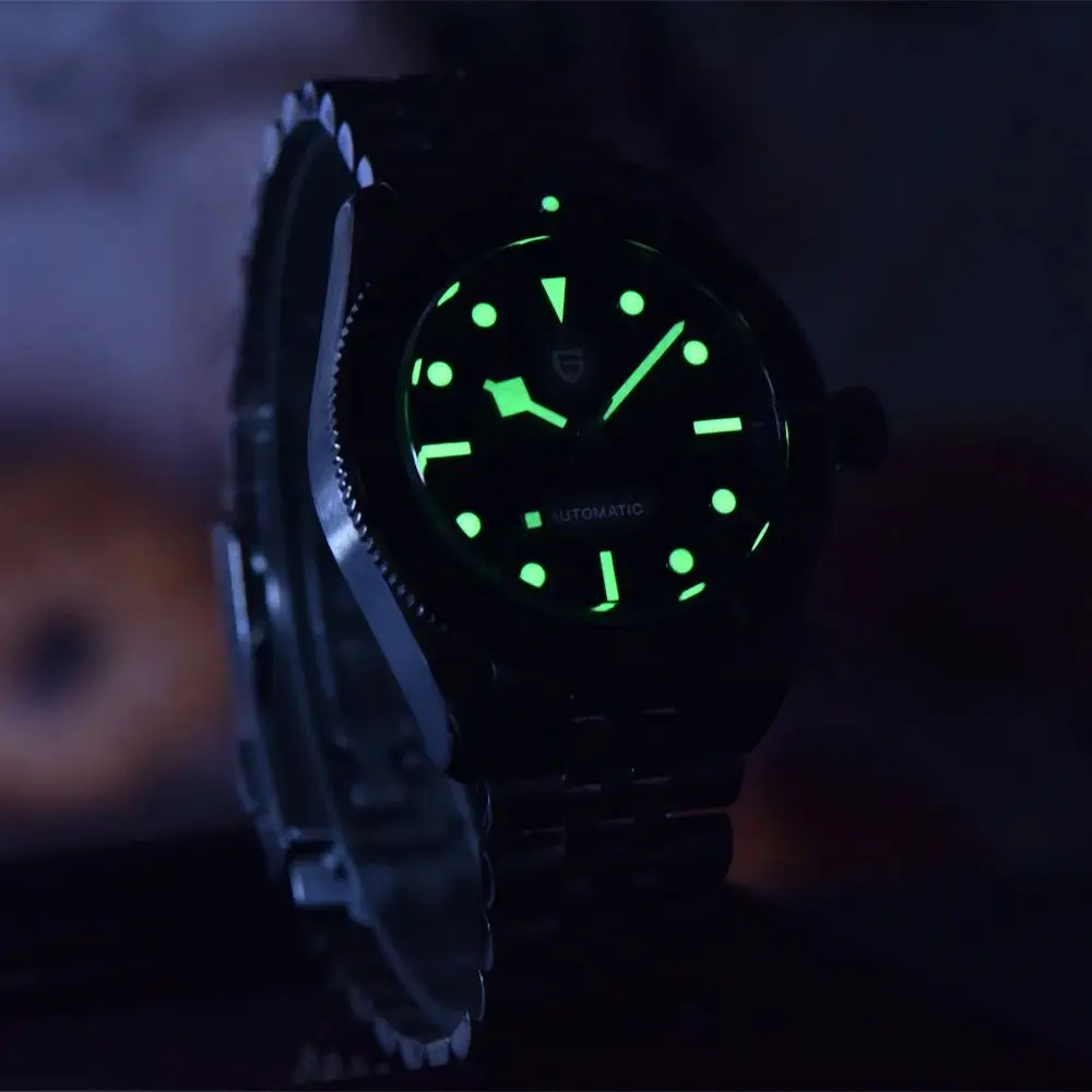 PAGANI DESIGN 2025 nouvelle mode luxe montre automatique hommes cinq rangées chaîne en acier inoxydable mécanique montre-bracelet hommes NH35A Movt