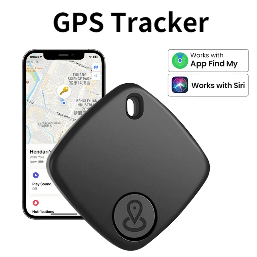 

Bluetooth Mini Tracking Device for Apple Find My APP Smart Tag Anti-Lost Alarm Reminder Positioner Kid Pet Car GPS Lost Tracker
