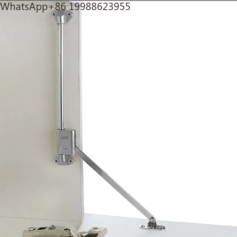 1Pc Cabinet Door Dropdown Stay Free Stop Lid Sliding Rail Reversal Side Mount