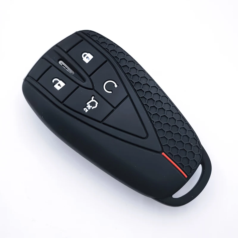 For Changan CS35 Plus CS55 PLUS CS75 PLUS Eado UNI-T UNI K Oushang X5 X7 EV Rubber Silicone Car Remote Case KeyChain Key Cover 
