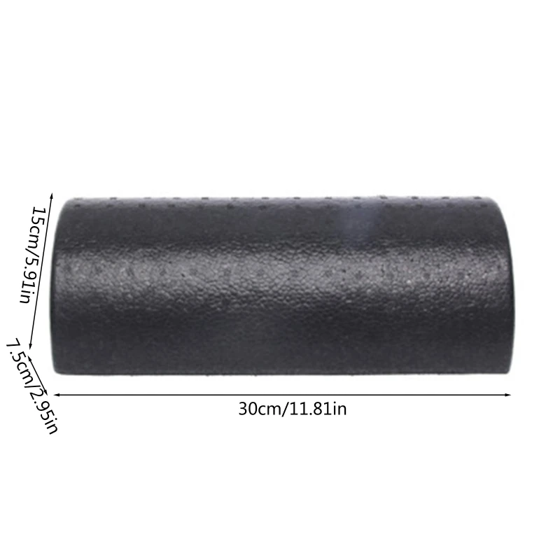 Half-Round Home Gym Exercise Foam Rollers Pilates Yoga Foam Roller for Exercise, Massage, Muscle Recovery