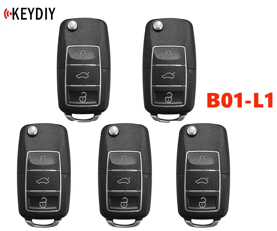 XNRKEY (5pcs/lot )B01-L1 KD remote 3 Button B series Remote Key for URG200/KD900/KD200 machine