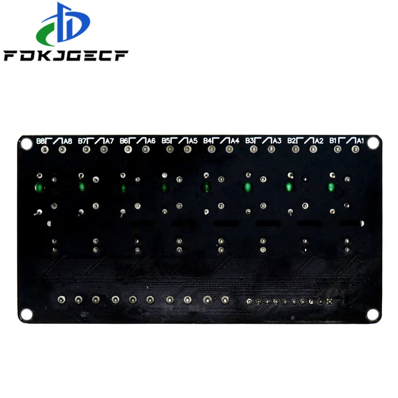 Picture 3: Low Level 5V 8 Channel Solid State Relay Module SSR G3MB-202P 240V 2A Output with Resistive Fuse For Arduino 8 Way