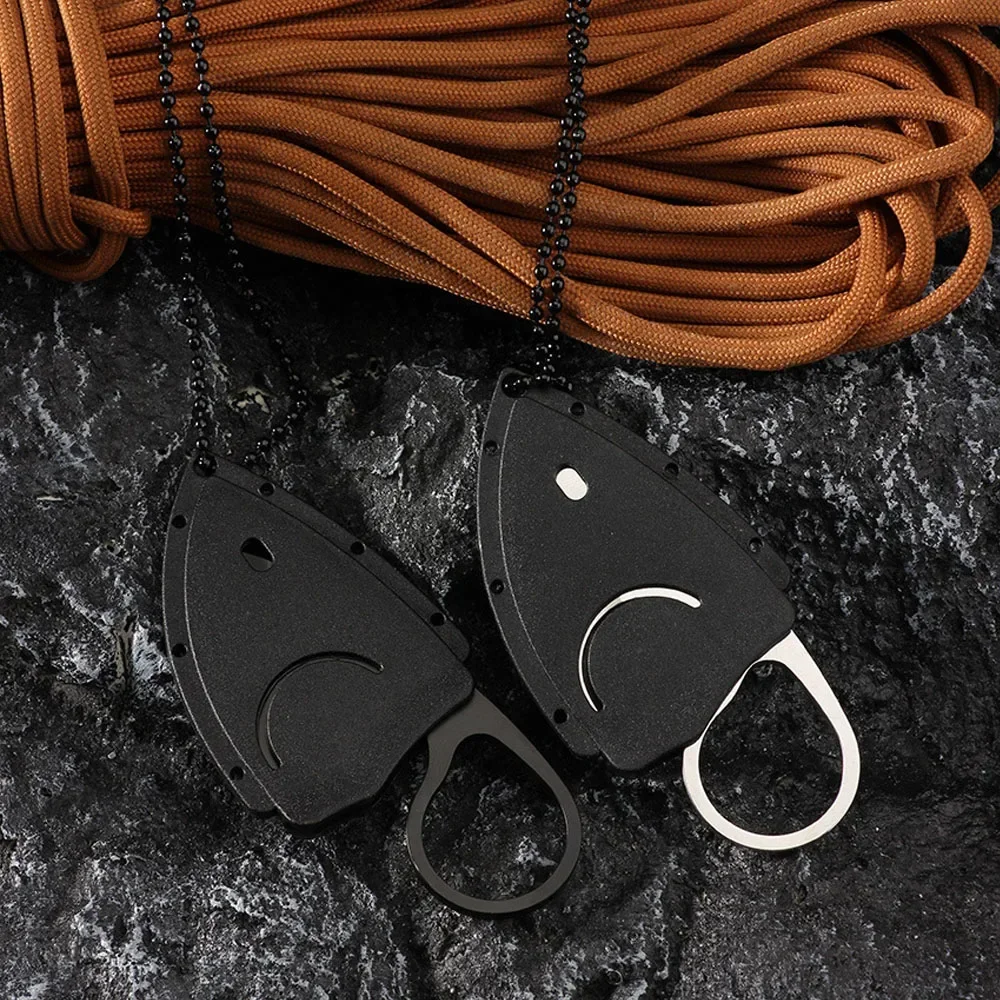 Mini Pocket Knife Stainless Steel EDC Portable Hand Tools Self Defense Fixed Blade Knife Small Camping Survival Gadgets