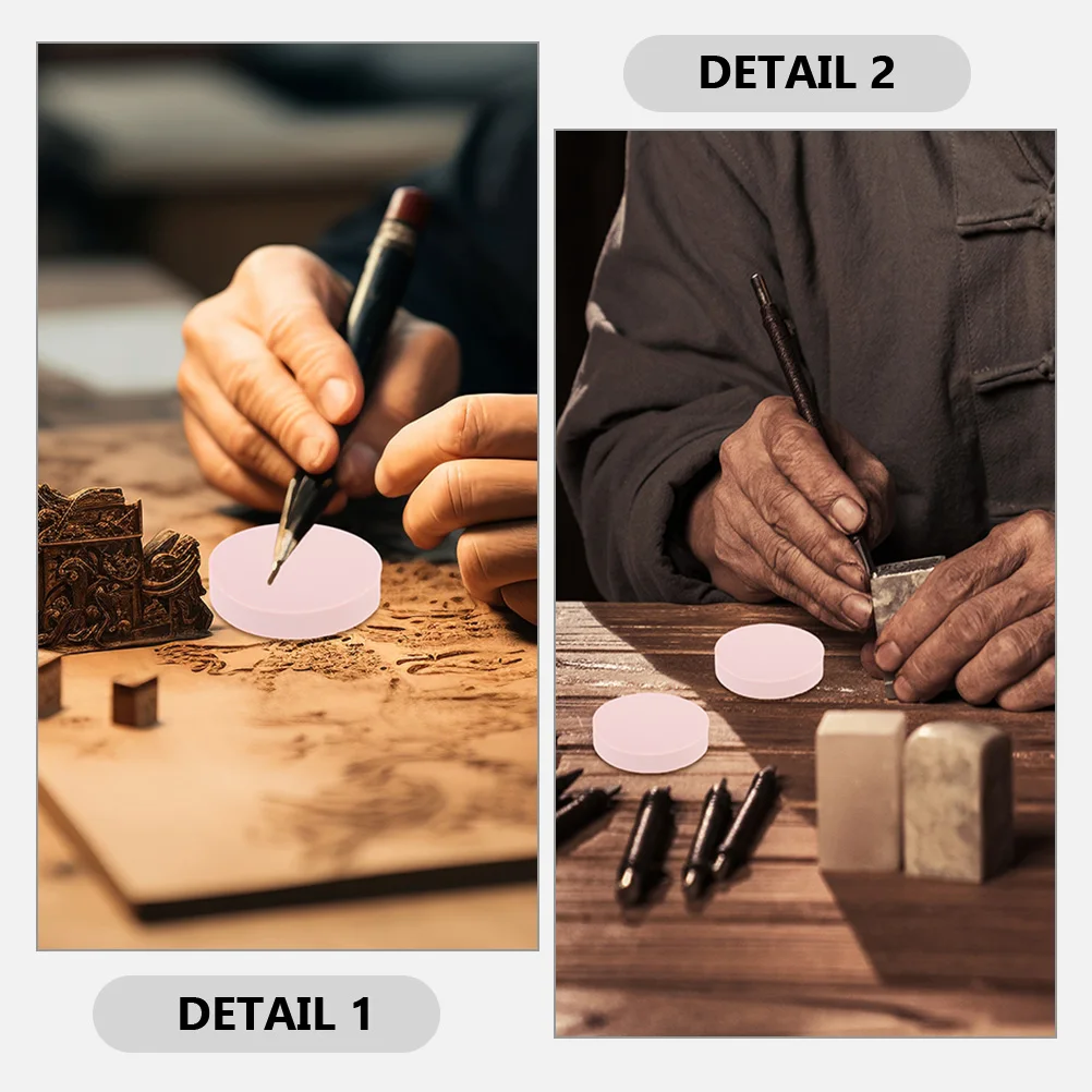 

12 Pcs Carved Rubber Brick Stamps for Crafting Blocks Making Print Solid Material