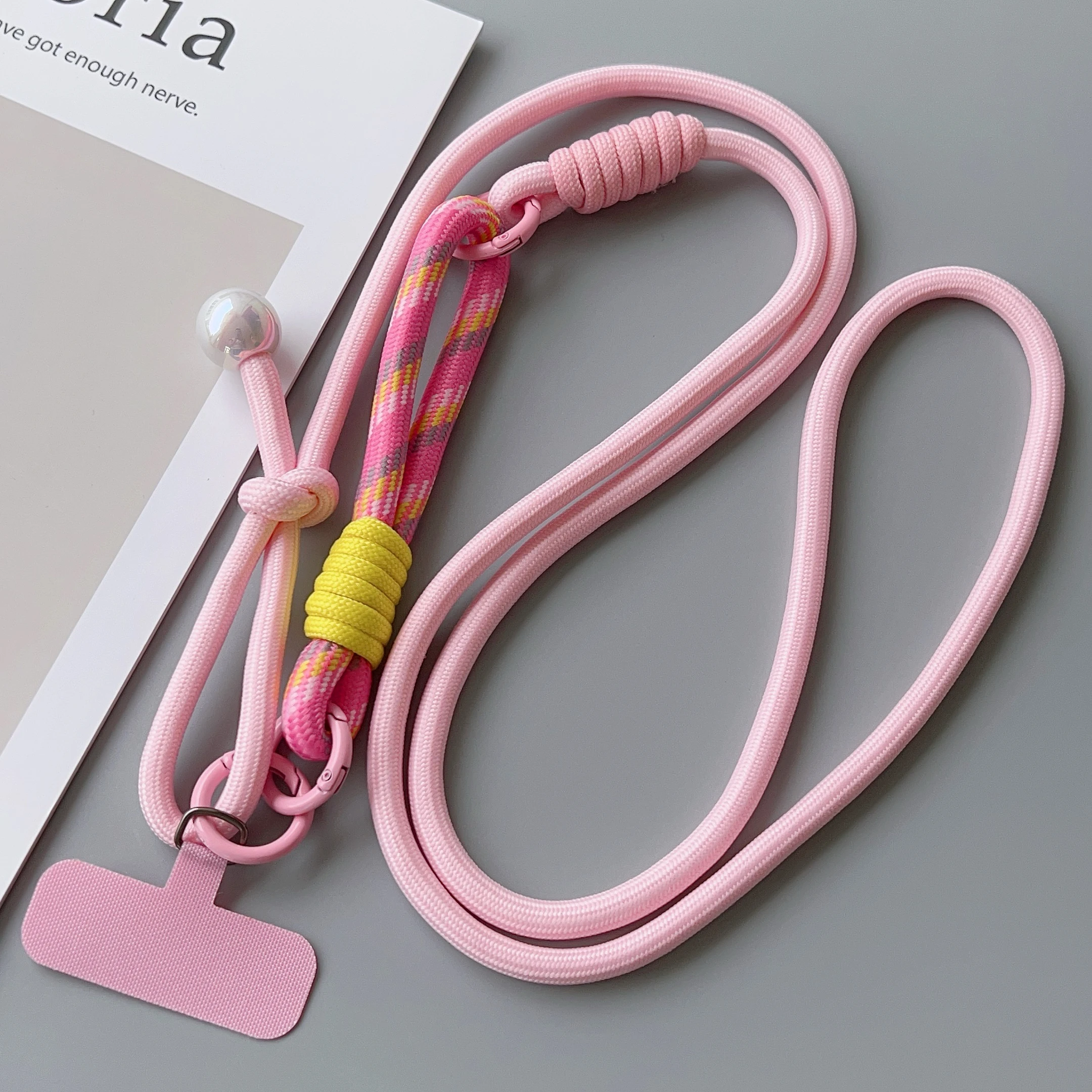 Simple Two-in-one Mobile Phone Lanyard