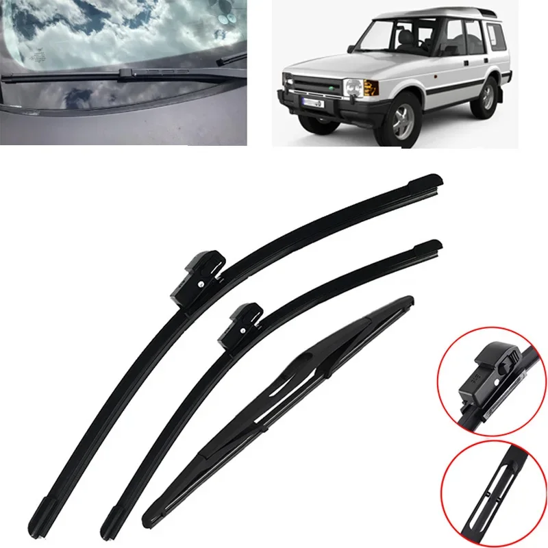 

3pcs/set Front and Rear Window Wiper Blades Windshield Windscreen wiper For LAND ROVER DISCOVERY 2 L318 1998 - 2004