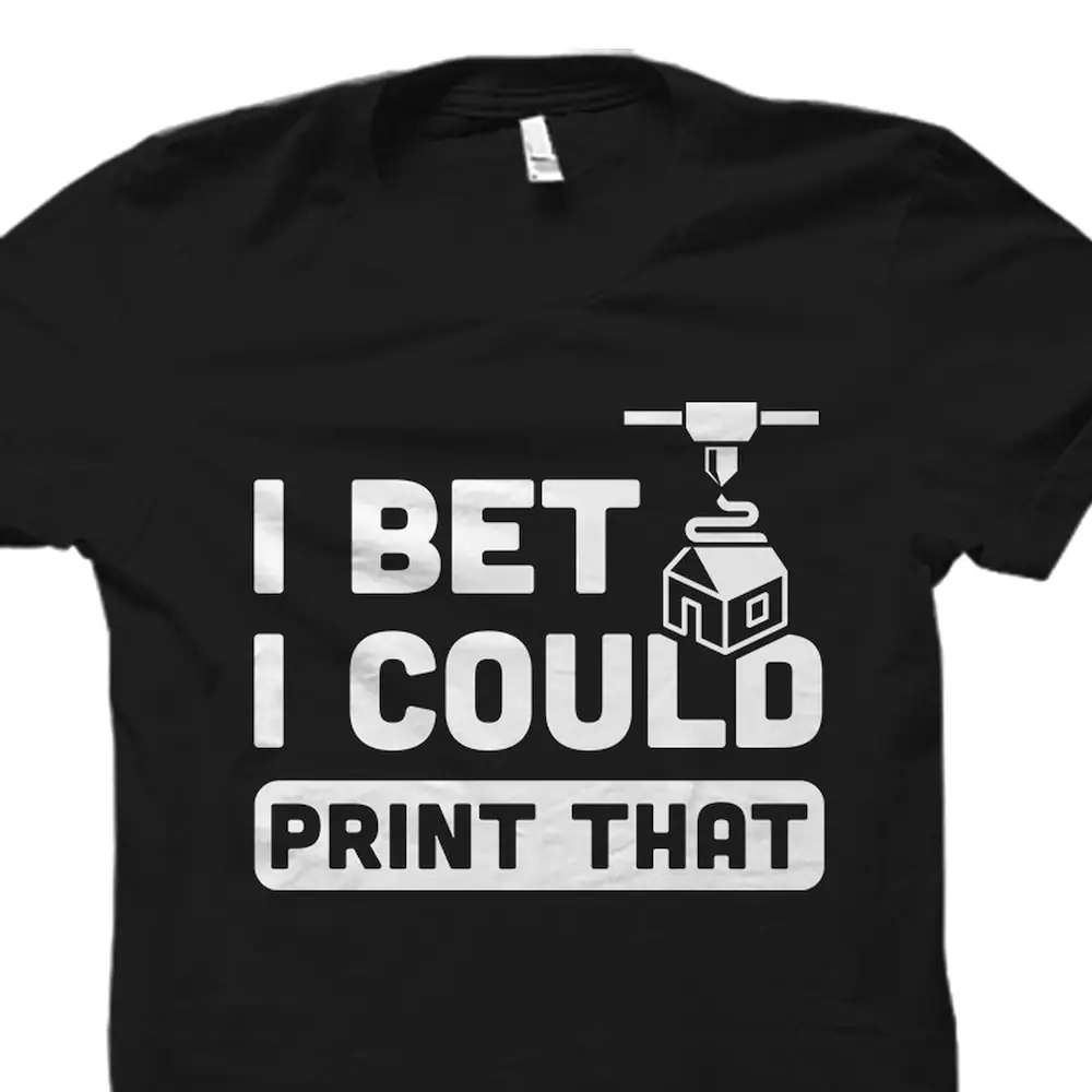 Printer T Shirt 3D Printing Print Lover Outfit Os3335