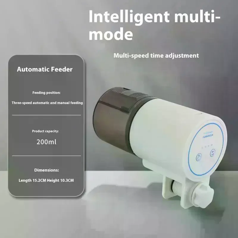 Automatic Fish Feeders New Fish Tanks Feeders Moisture-Proof Auto Fish Feeders For Aquariums Large Capacity