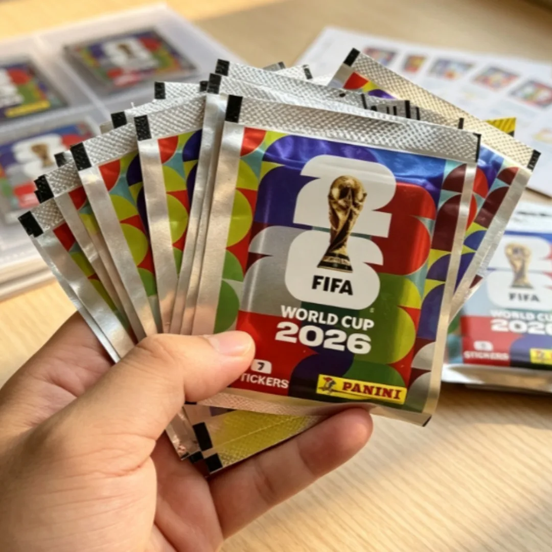 2026 Panini FIFA World Cup Soccer Sticker Album and Sticker Pack Limited Collectible Set Sports Memorabilia For Football Fans