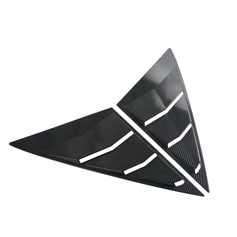 

For Mitsubishi Xforce Outlander Sport 2025 Exterior Rear Back Side Window Louvers Cover Car Accessories