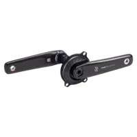 Manivela de medidor de potencia de carbono para bicicleta plegable de carretera, 165mm/170mm, 110BCD, 4 pernos, 24mm, husillo de titanio, juego de bielas a base de araña