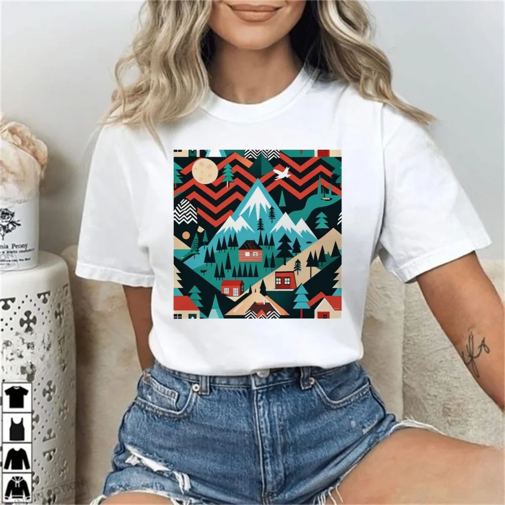 Twin Peaks tshirt women cutecore korean fashion scene  japanese jojifuku shirt streetwear anime kawaii jojifuku