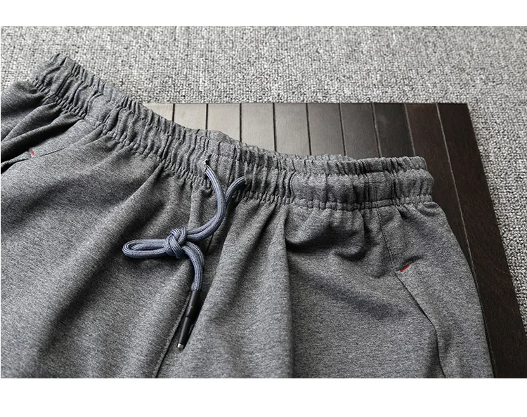 Men's plus size shorts plus size 14XL 15XL waist 183cm summer large elastic sports casual loose large size 58 66 black 210KG