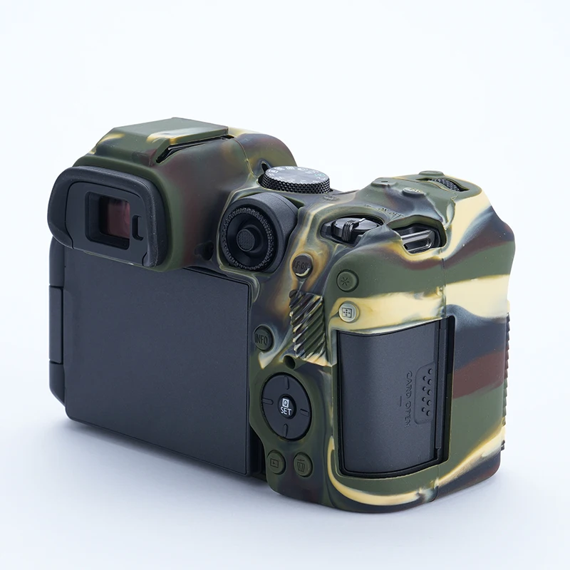 Мягкий силиконовый защитный чехол для камеры Canon EOS R7