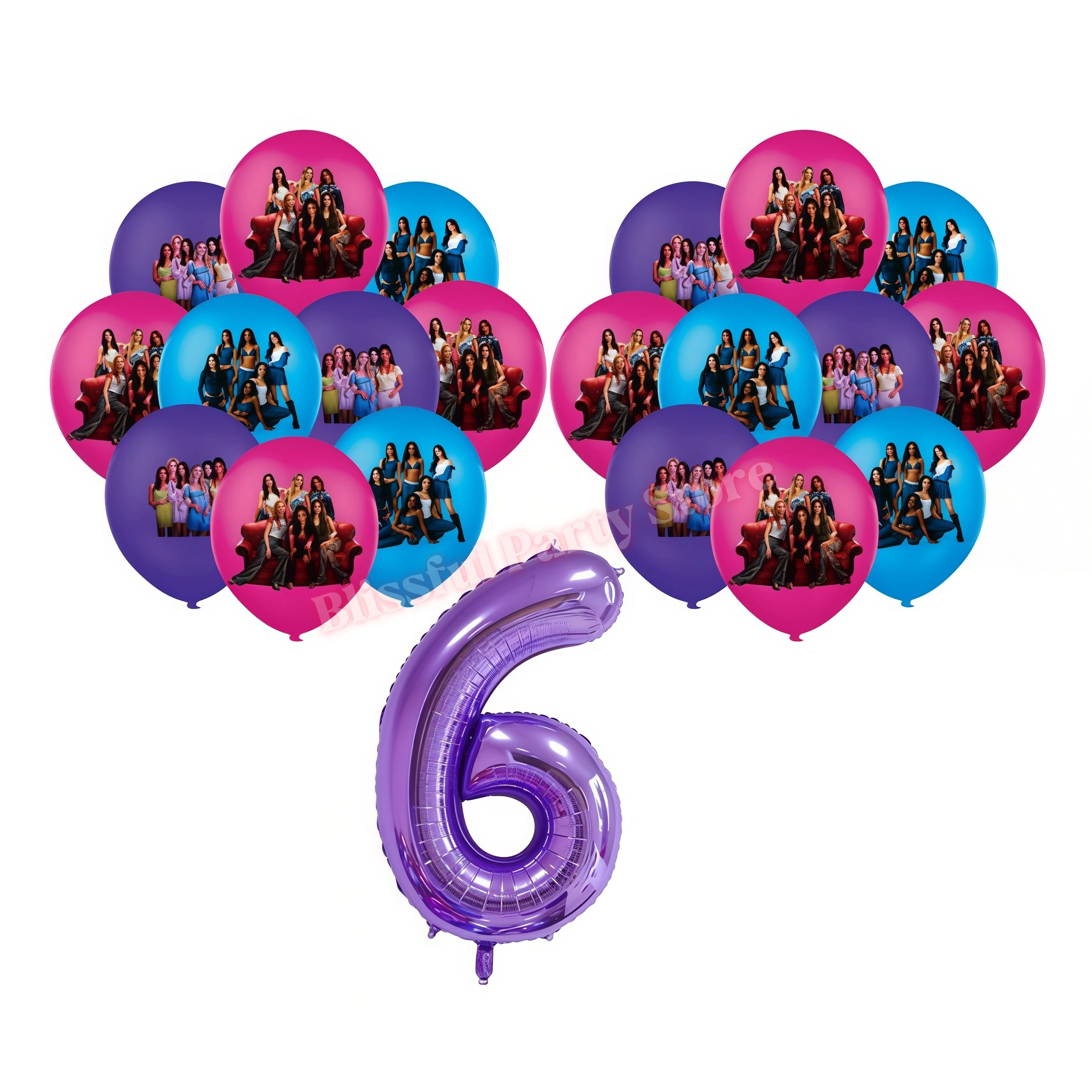 Idol K&Katseye Verjaardagsfeestje Decoratie Plaat Cup Servet Ballon voor Kpop Girl Party Favor Baby Douche Evenementbenodigdheden Fans Gift