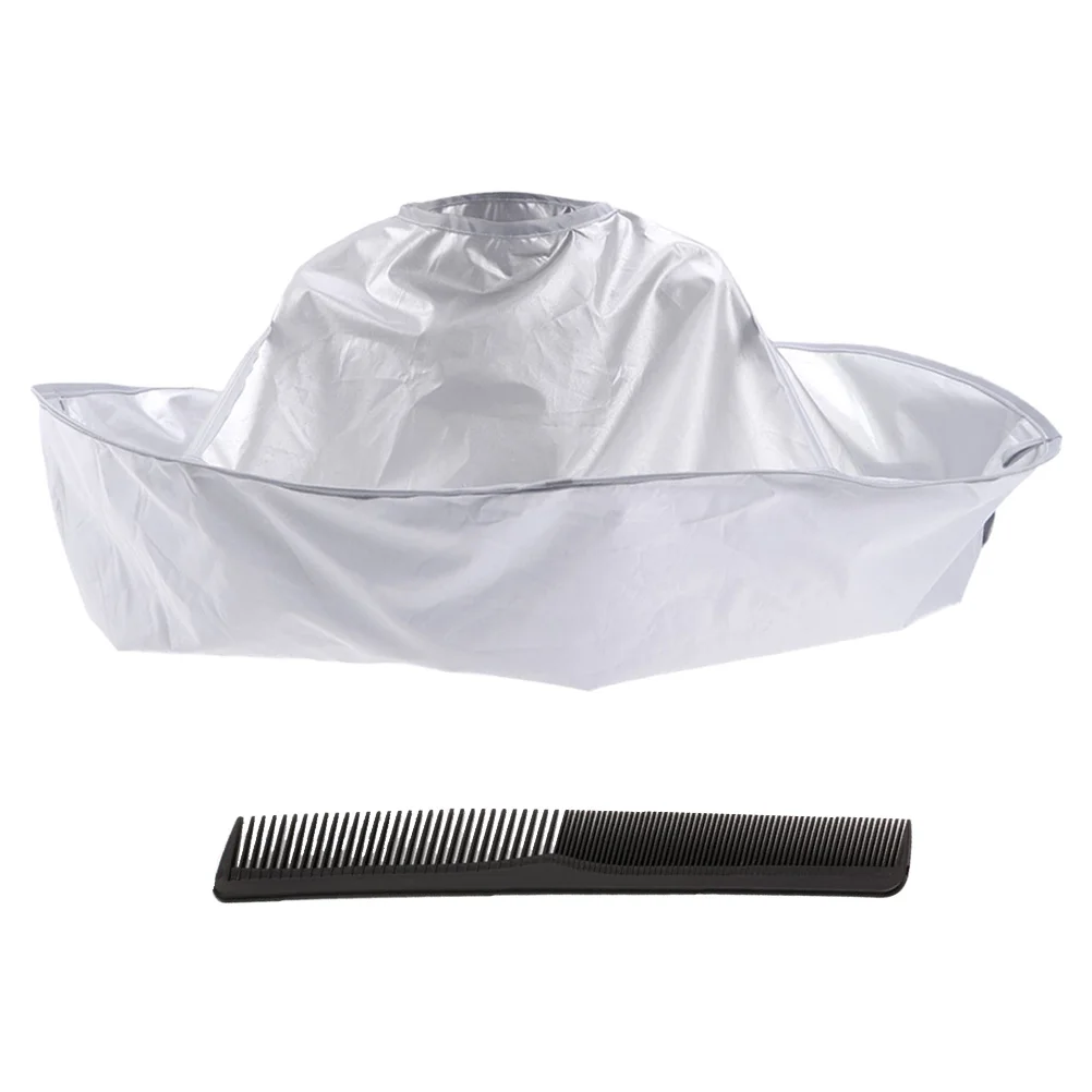 

Hair Cutting Cloak Hairdressing Capes Haircut Coat Dyeing Cloak Waterproof Premium Material Foldable Easy Clean Home Salon Use