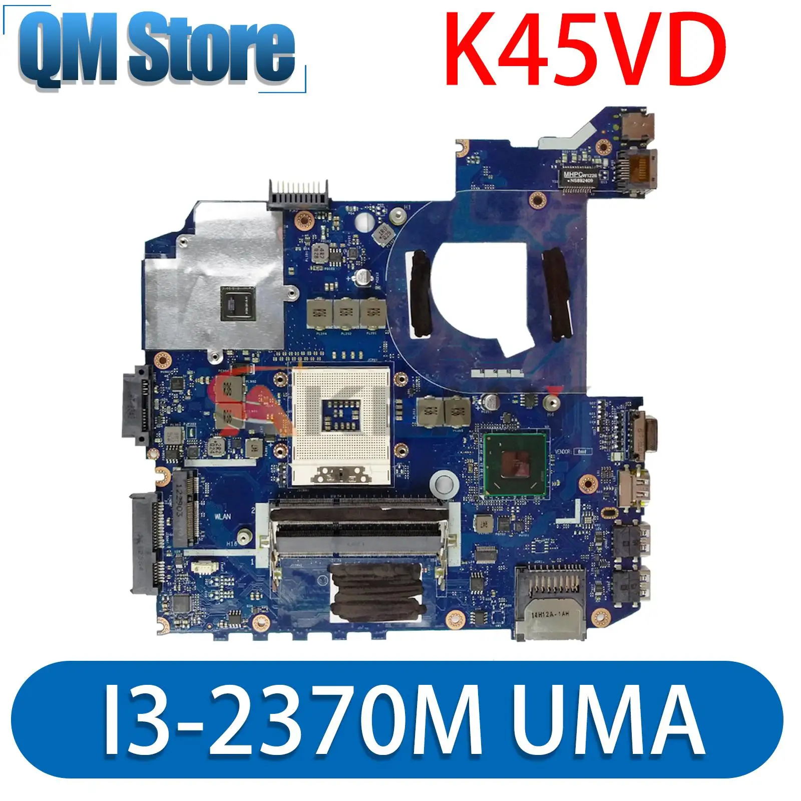 

LA-8221P LA-8224P LA-8226P Mainboard For ASUS K45VD A85V A45V K45VJ K45VS K45VM K45A Laptop Motherboard GT610M GT630M GT635M