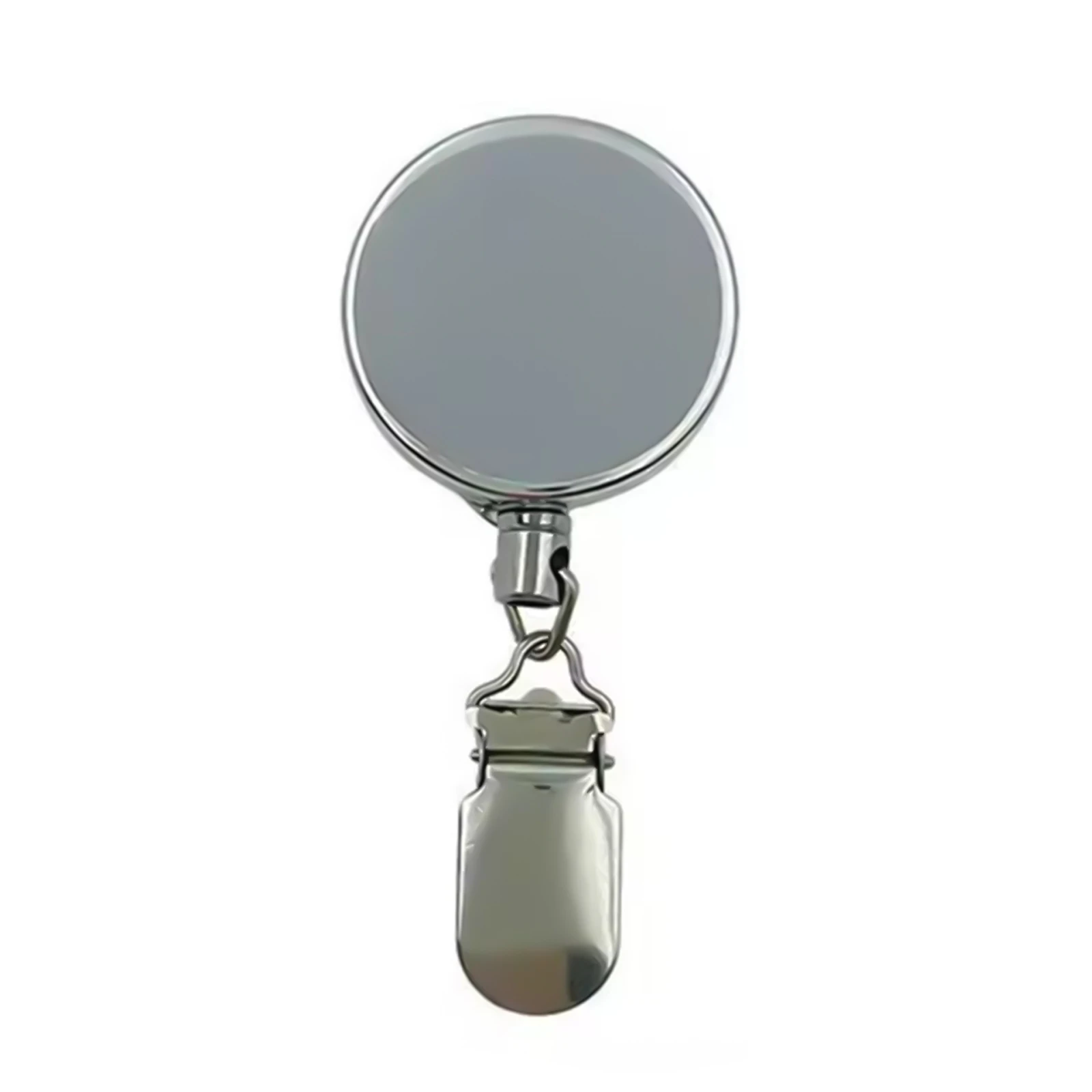 Retractable Hook Clip Zinc Alloy Automatic Rebound Hanging Clamp for Kitchen Bathroom Office Towels Rags Durable Tool