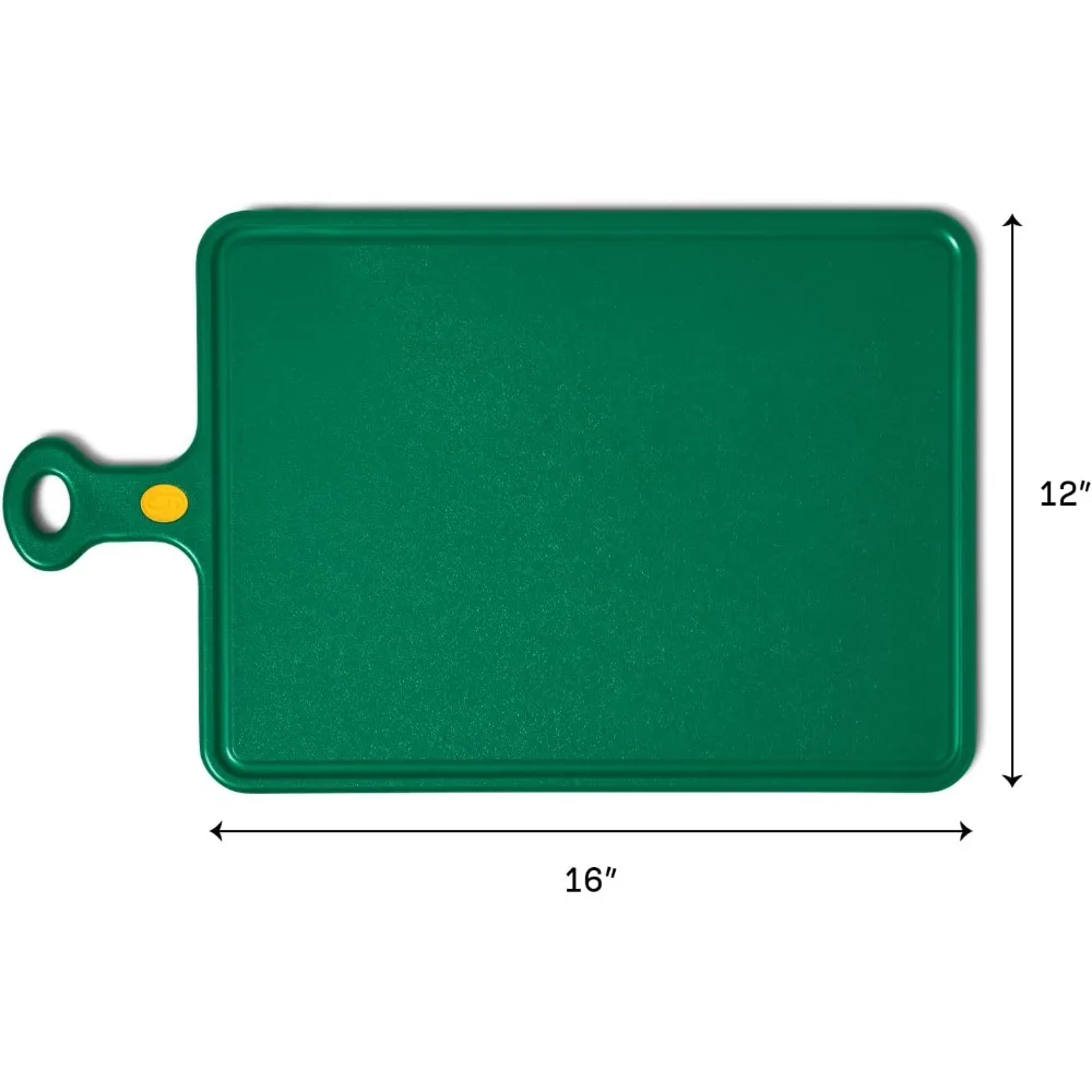 لوح تقطيع المطبخ كبير الحجم من Great Jones - لوح إعداد وخدم قابل للعكس مع أخدود العصير | خفيفة الوزن وخالية من مادة BPA #5