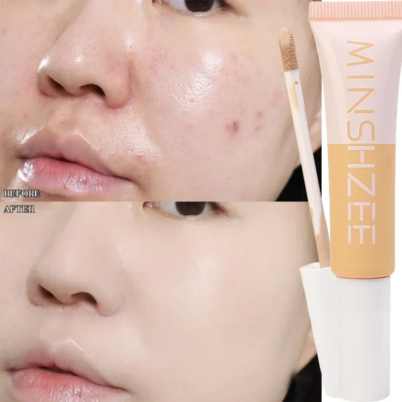 Liquid Concealer Stick Foundation Cream Moisturizing Full Coverage Acne Dark Circle Natural Matte Brightening Concealer Makeup